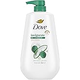 Dove Body Wash with Pump Invigorate Aloe & Eucalyptus For 24hr Lotion-Soft Skin Moisturizing Skin Cleanser with No Sulfates No Parabens 30.6 Oz