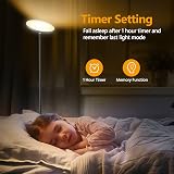 LUCKEA LED Uplighter Floor Lamp 2700K-6500K Remote Touch 36W 2800lm view 6