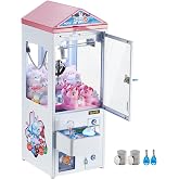VEVOR Claw Machine, 0-3&rdquo; Jaw Diameter 0-5&rdquo; Jaw Lifting, Crane Prize Grabber Commercial Arcade Game Toys, Cool Fun Grab-and-Win Machine w/Light and Sound, Dispenser Vending Toy for Kids,Boys &amp;Girls