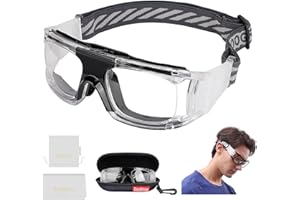 SooGree Sports Goggles Racquetball Glasses Men Women Safety Eyewear Basketball Racketball Goggles Windproof Adjustable Strap