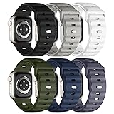 Adorique Sport Bands 6-Pack Compatible with Apple