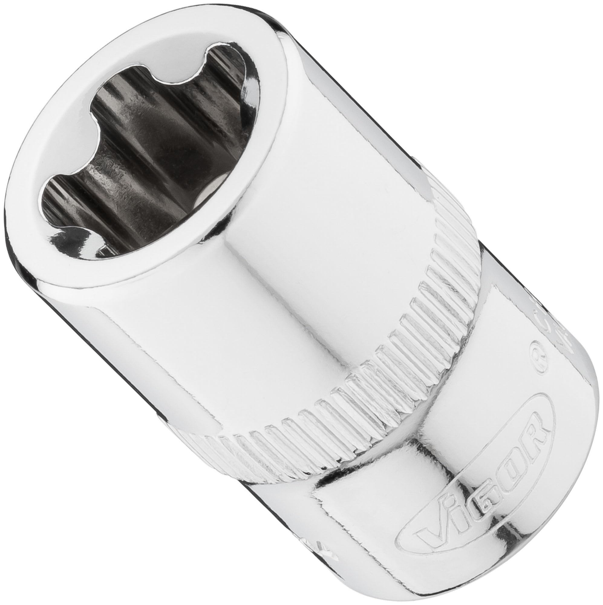 ViGOR T-Plus Socket Spanner Insert V7920-EPR14, 3/8 inch Socket Spanner Insert EPR14, Durable and Robust, Ideal for workshops and DIY Enthusiasts