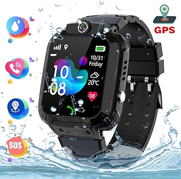 Reloj inteligente para niños a prueba de agua IP67, GPS Rastreador ...