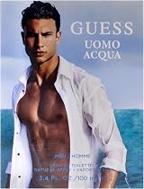 GUESS Uomo Acqua Men Eau de Toilette EDT Cologne Fragrance 100ml view 5