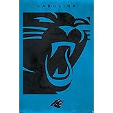 NFL Carolina Panthers - Logo 25 Wall Poster, 34L" x 22.4W", Unframed Version