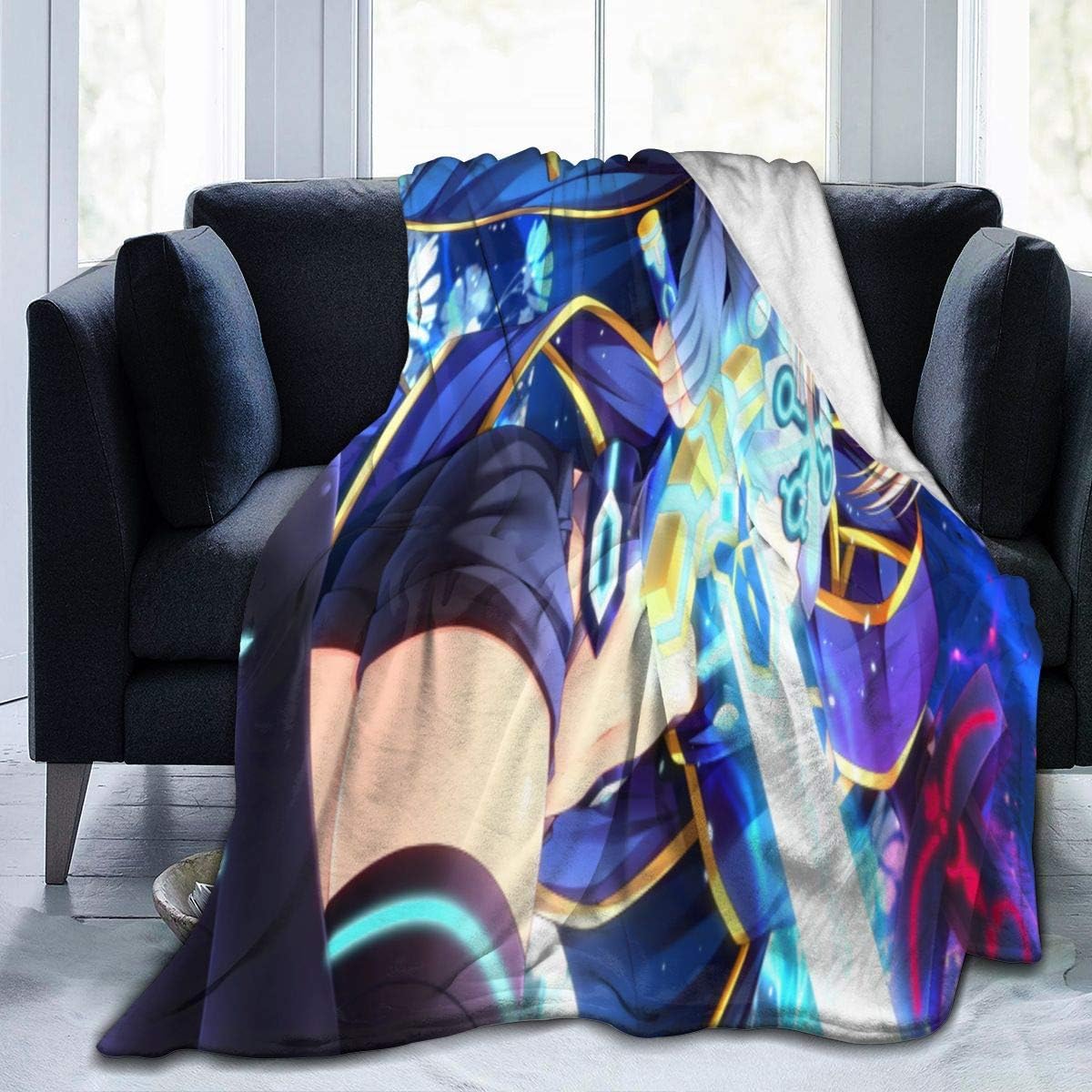 ZHU Anime FateGrand Order Throw Blanket Warm and Comfortable Printing