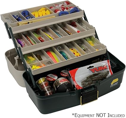 Amazon Com Plano Eco Friendly 3 Tray Tackle Box Premium Tackle
