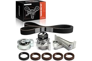 A-Premium Engine Timing Belt Kit with Water Pump Compatible with Volkswagen Passat 2001-2005 & Audi A4 1999-2006, A4 Quattro 