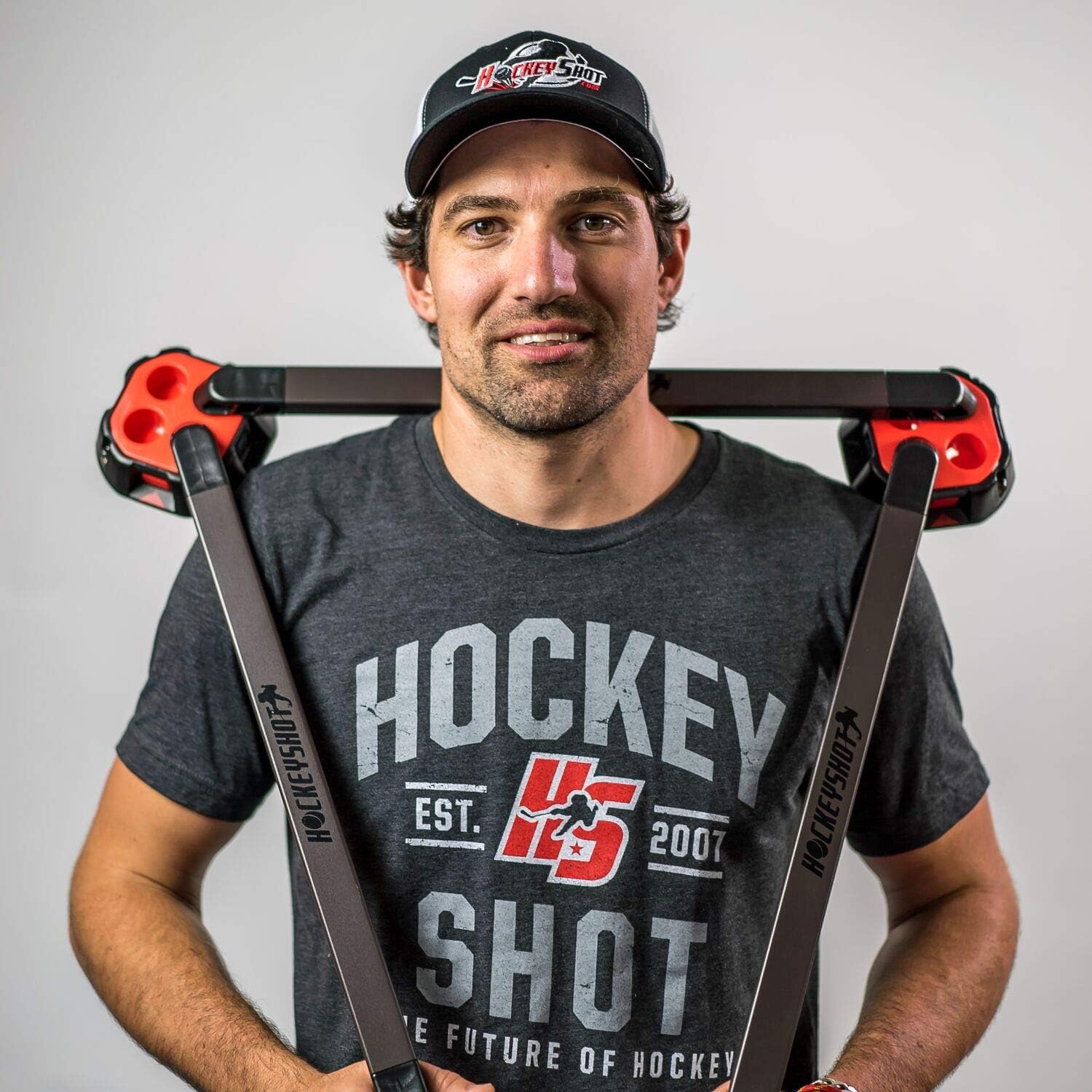 Speed Deke Trainer- Stickhandling Training Aid for Hockey- Equipment for Puck Control- 3 Pack of 16” Shafts : Sports & Outdoors