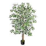 GTIDEA 5ft Ficus Tree Artificial, Tall Fake Tree