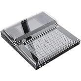 Decksaver Akai Force Cover (DS-PC-FORCE) | Smoked Polycarbonate Shell, Guards Faders, Knobs &amp; Switches, Dust, Liquid &amp; Impact Protection, Cables Stay Connected