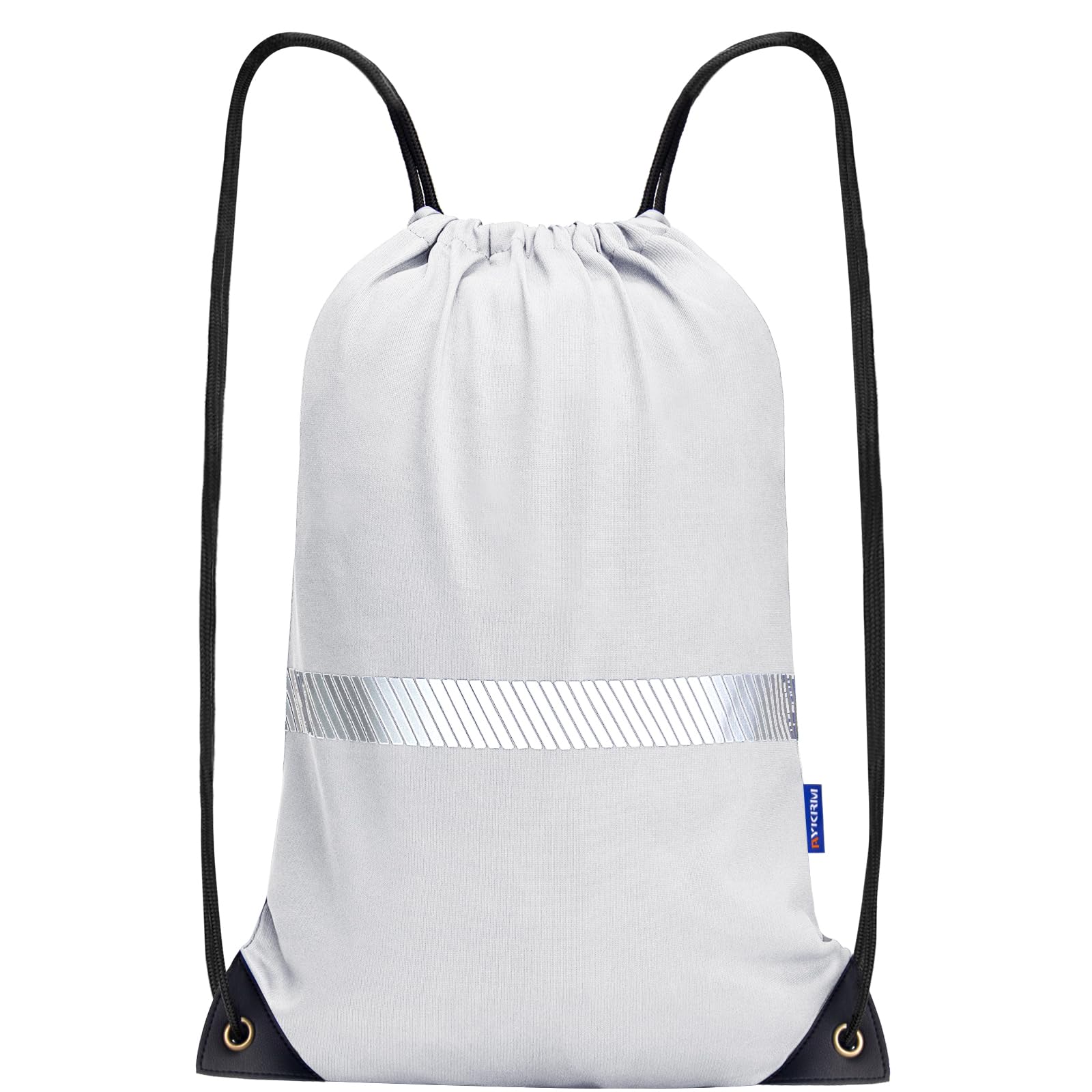 AYKRM Drawstring Gym Bag for Women Men, Large Sports Backpack String Swim Bags - Beach Travel School, All-In-One Draw and Carry