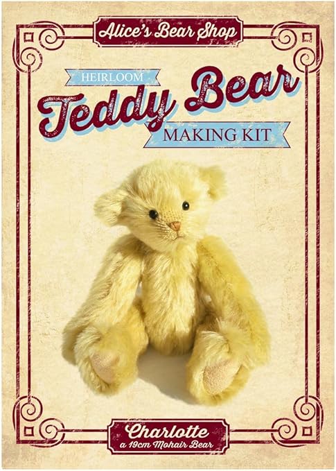mohair bear making