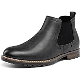 Bruno Marc Men’s Chelsea Boots Casual Slip-On Classic Dress Ankle Boot