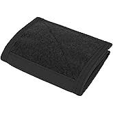 PETAC GEAR Tactical Mens Wallet,Trifold Nylon Credit ID Card Pocket Water Resistant Cash Card Holder with Back coin Zipper Pocket (BK)