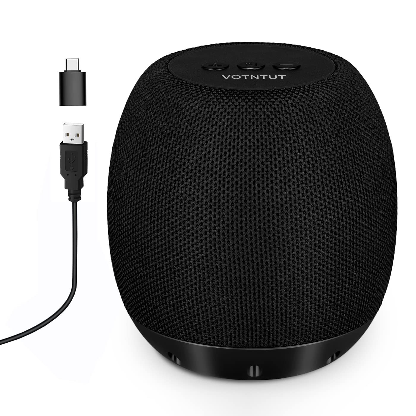 ZETIY PC Speakers, USB-Powered Desktop Computer Speakers with Powerful Stereo, Laptop Speakers with Higher Quality Sound Louder Volume & Richer Bass (Black)