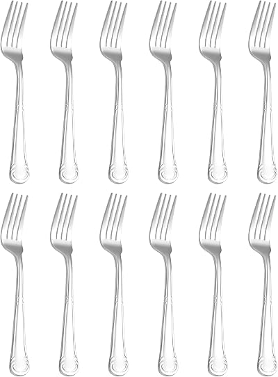 Otto Koning Anna Premium Stainless Steel Dinner Forks Set of 12