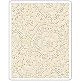 Sizzix, Multi Color, Embossing Folder 661824, Lace, One Size