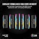 Corsair Vengeance RGB DDR5 64GB 4x16GB 6400MHz C32 Intel Desktop Memory view 2