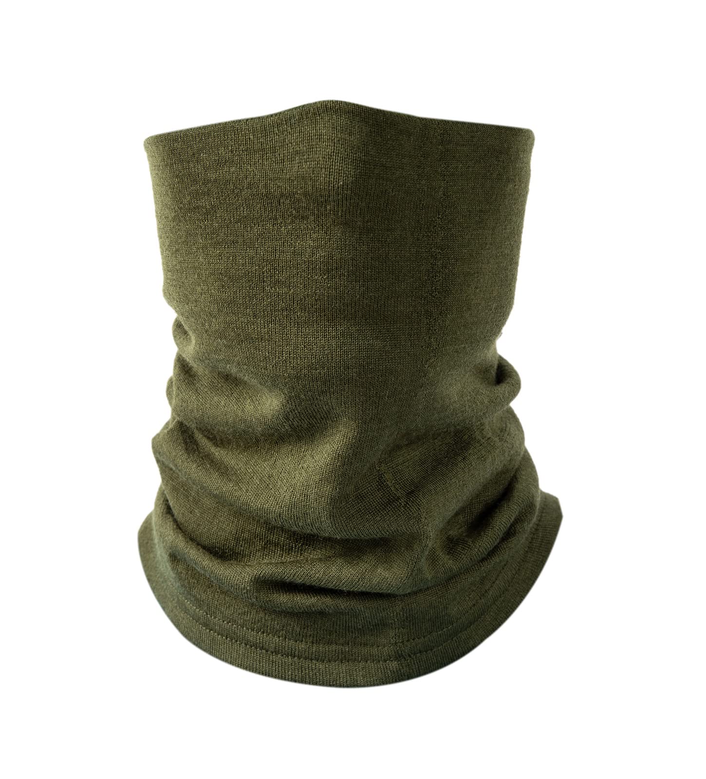 Villand 100% Merino Wool Neck Gaiter for Men and Women, Double Layer Seamless Neck Warmer for Winter Sports with Gift Box