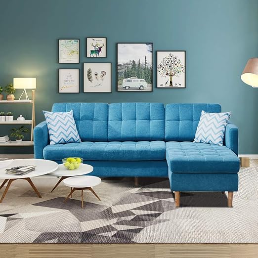 Amazon Com Innootechnology Convertible Sectional Sofa Bed L
