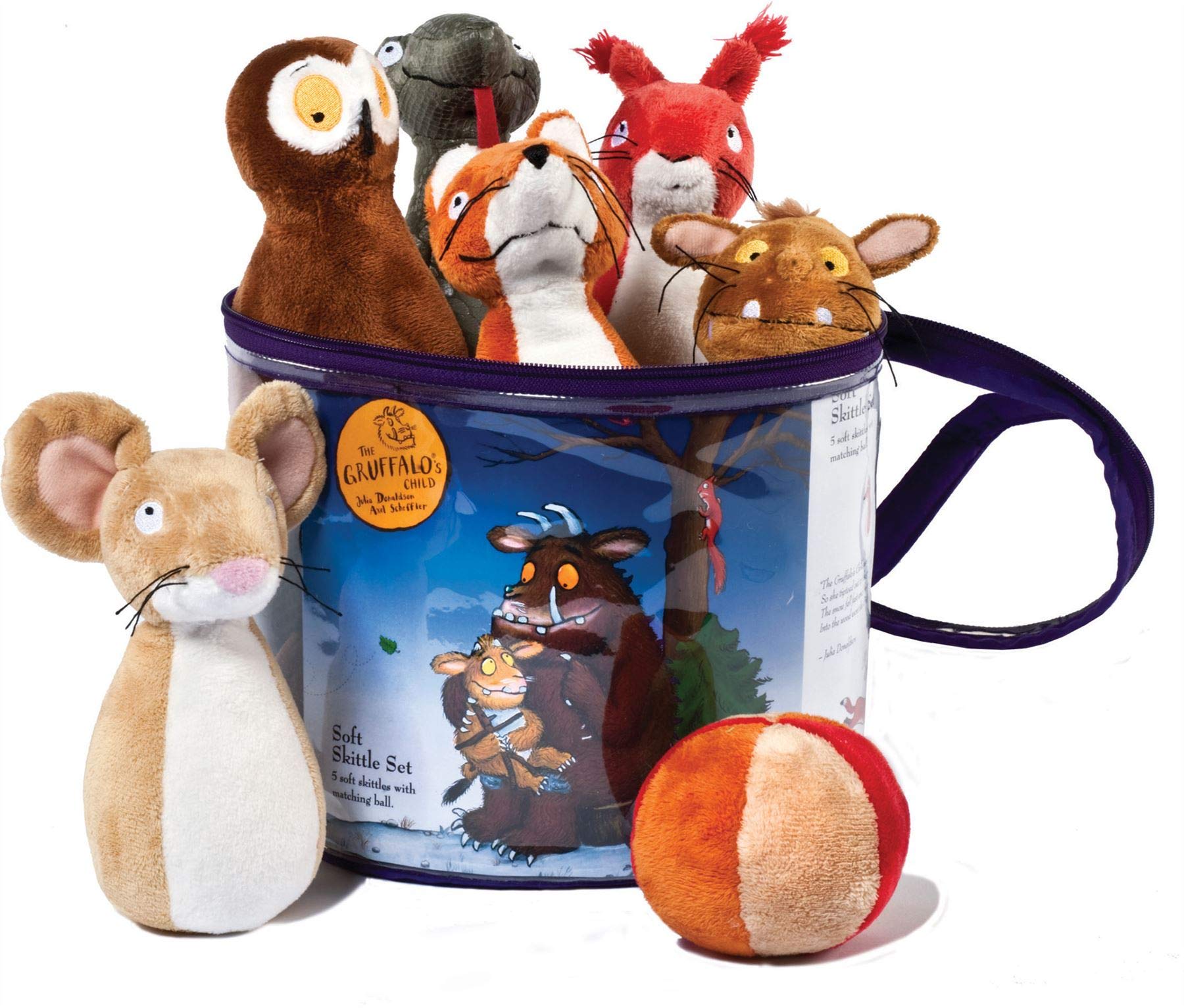 Buy The Gruffalo's Child Skittles Set Snake, Owl, Fox, Mouse