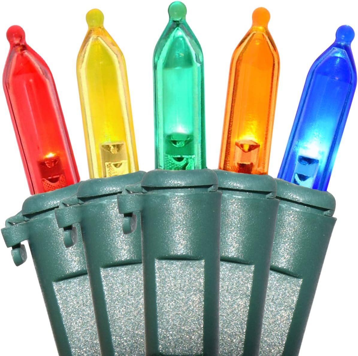 Niosta 24Ft Outdoor Hanging String Lights with 12 Dimmable LED Vintage