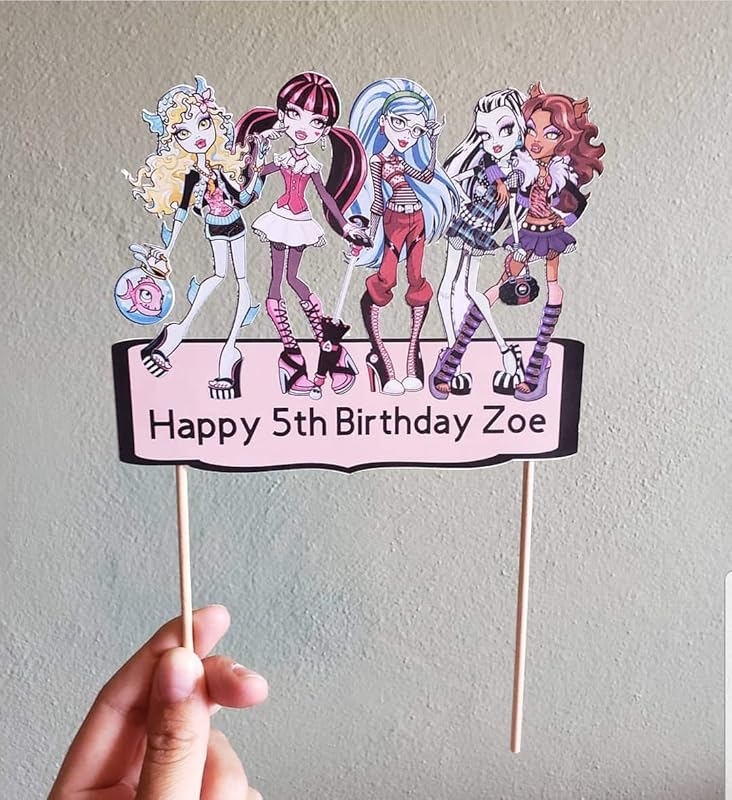 Monster High cake topper Handmade