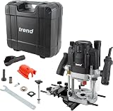 Trend T8EK 1/2 Inch Dual-Mode Plunge Router 2200 W 240 V Black view 5