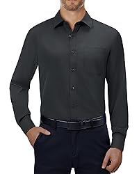 Alimens & Gentle Mens Dress Shirts 4-Way Stretch