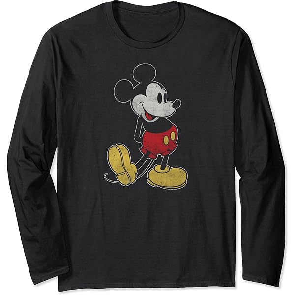 Amazon.com: Disney Mickey Mouse Classic Fade Pose Sweatshirt