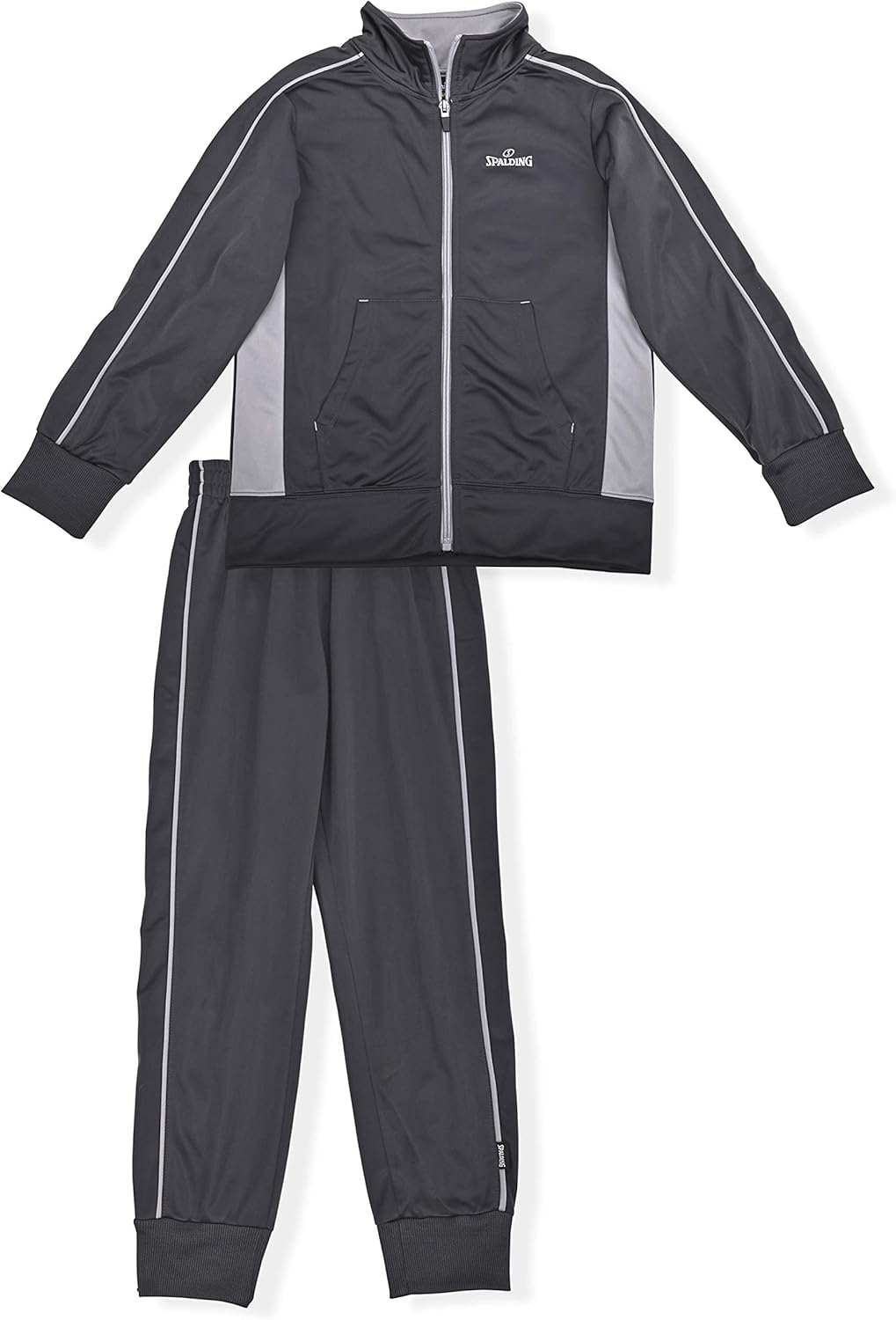 Spalding Boys' Tricot Two Piece Sweatsuit: Clothing