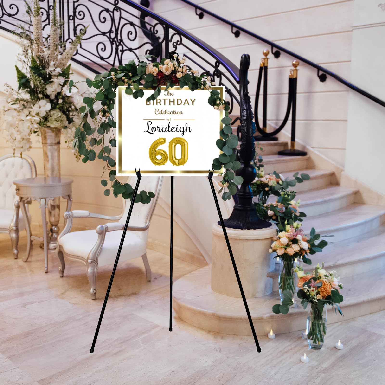 PUJIANG Easel Stand for Signs,63