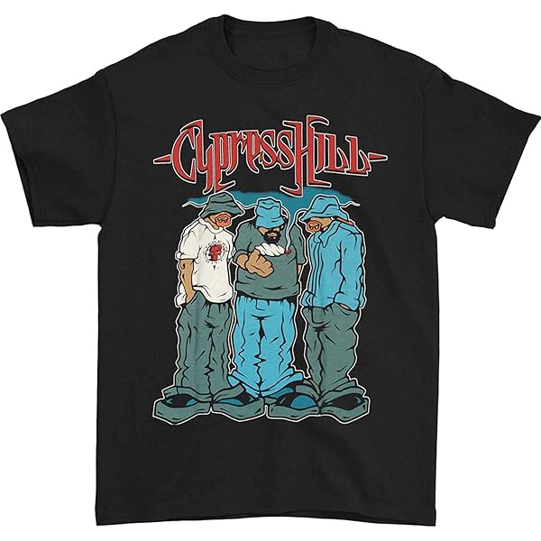 Cypress Hill Men's Blunted T-Shirt Black Small | Licensed