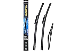 PEJIEDAS 3 x OEM Wiper Blades, Replacement Wiper Blades for 2013 Mini Cooper (18“ & 19” Front Wipers + 10” Rear Wiper Blades)