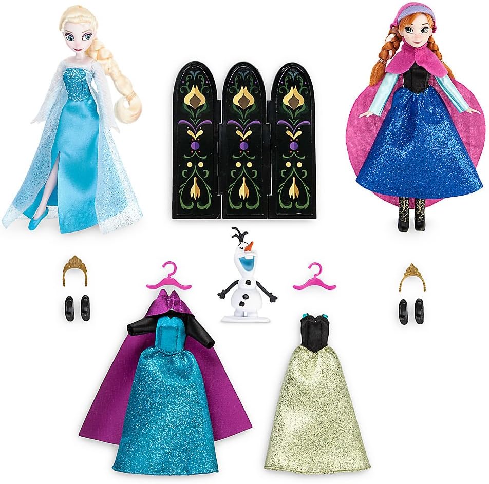 Amazon アナと雪の女王 着せ替え人形３体 ワードローブフィギュアセット 日本未発売 ｕｓディズニーストア 並行輸入品 フィギュア ドール 通販