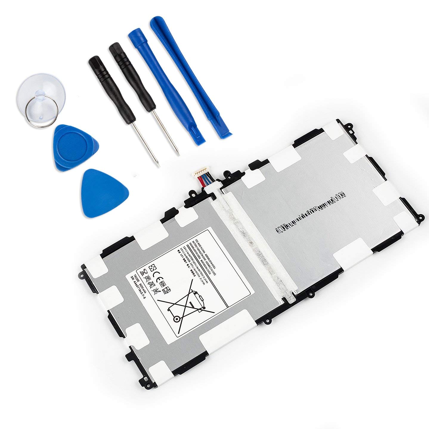 ASKC 3.8V 31.24WH T8220E Tablet Battery for Samsung Galaxy Note 10.1 2014 Edition SM-P600 SM-P601 SM-P602 SM-P605 SM-P605V SM-P607T SM-T520 SM-T525 T8220U T8200K T8220C with Tools