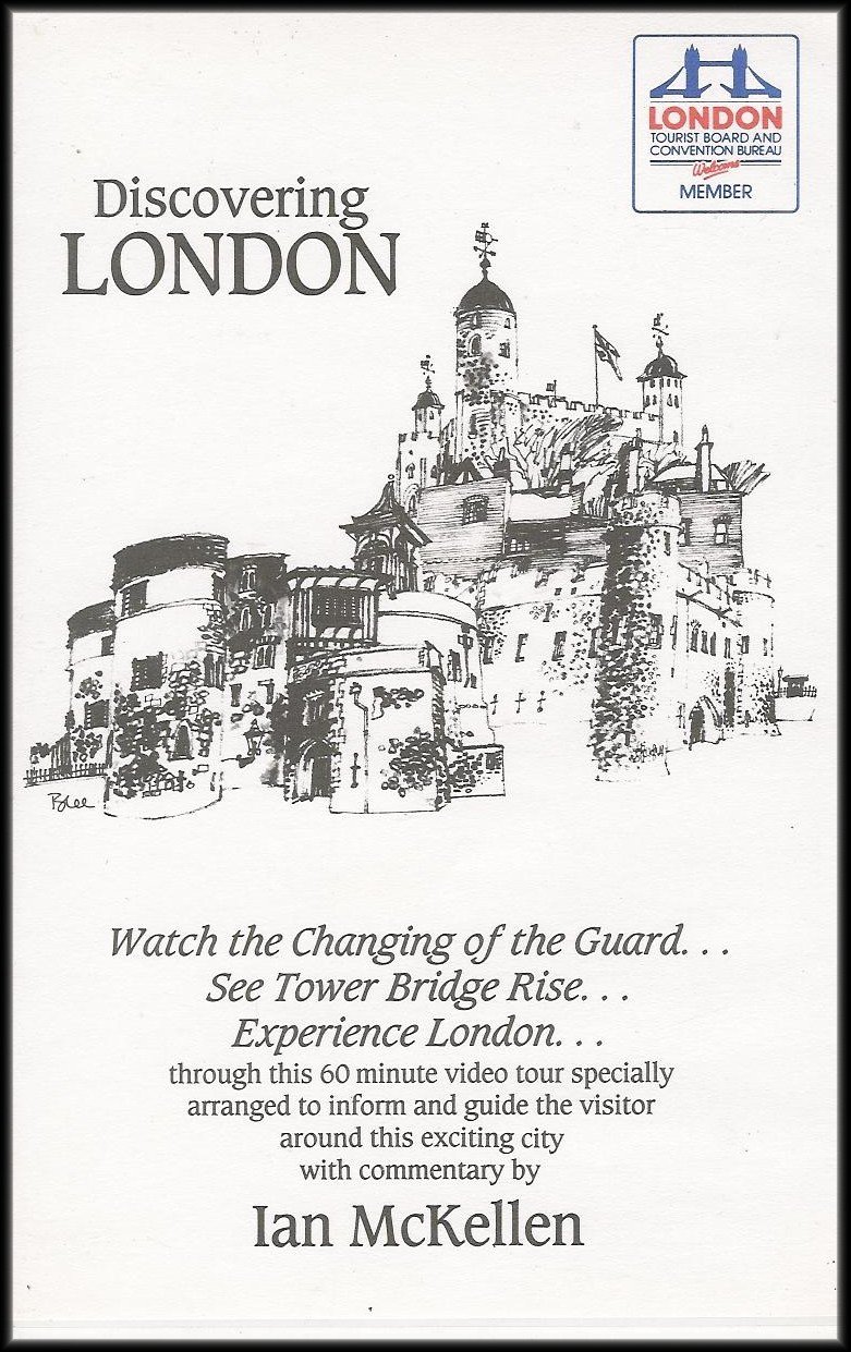Discovering London (Video Tour Specially Arranged to Inform and Guide the Visitor) VHS VIDEO