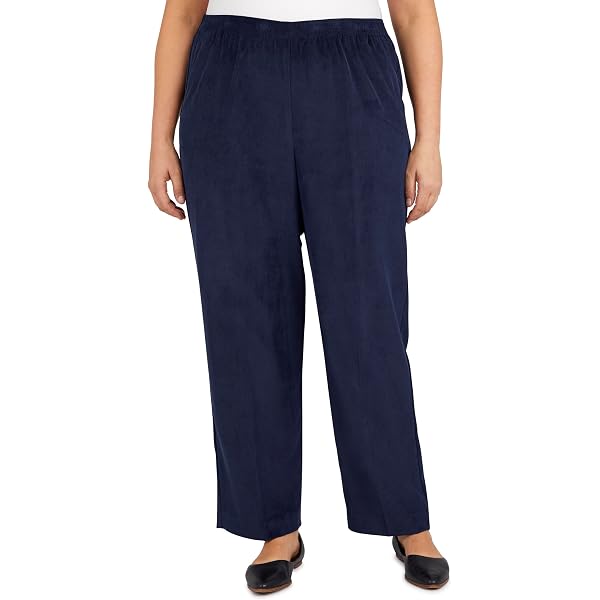Pantalon Tailleur Femme Alfred Dunner Occasion - Taille 10, Très Bon état, Style Habillé