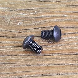 55 Pieces M5 x 8mm Button Head Socket Cap