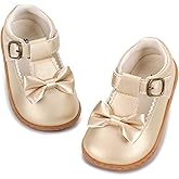 STQ KIDS Wide Little Girls Mary Jane Shoes T-Strap Toddler Girls Dress Shoe for Easter Halloween Christmas Wedding Party Church