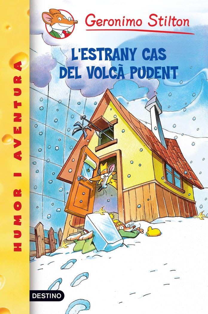Portada de 39- L'estrany cas del volcà Pudent (GERONIMO STILTON. ELS GROCS)