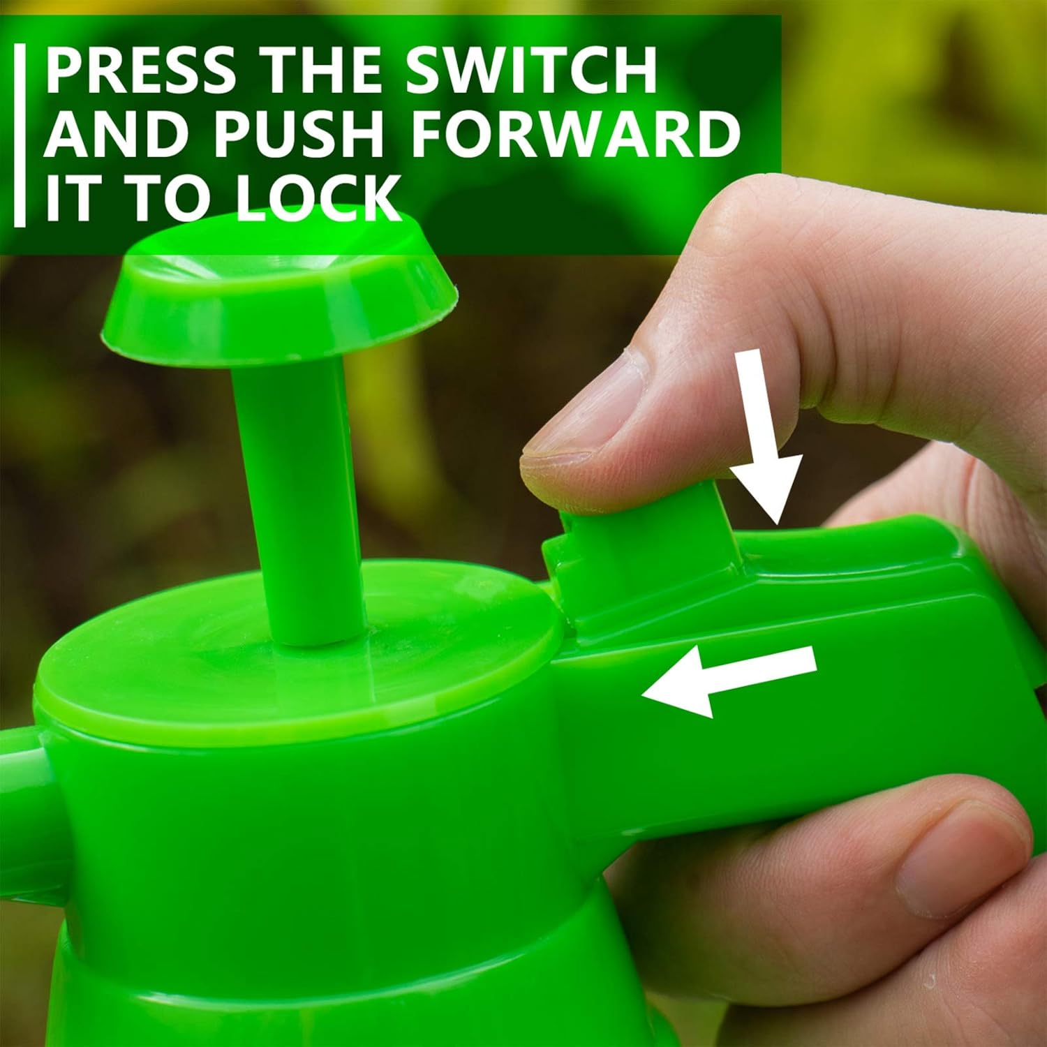 AQUEENLY Pump Sprayer, 68oz Hand Held Pump Pressure Garden Sprayer with Adjustable Nozzle for Lawn & Garden - Watering, Fertilizing, Home Cleaning and Car Washing - The Professional Hand Sprayer: Health & Personal Care