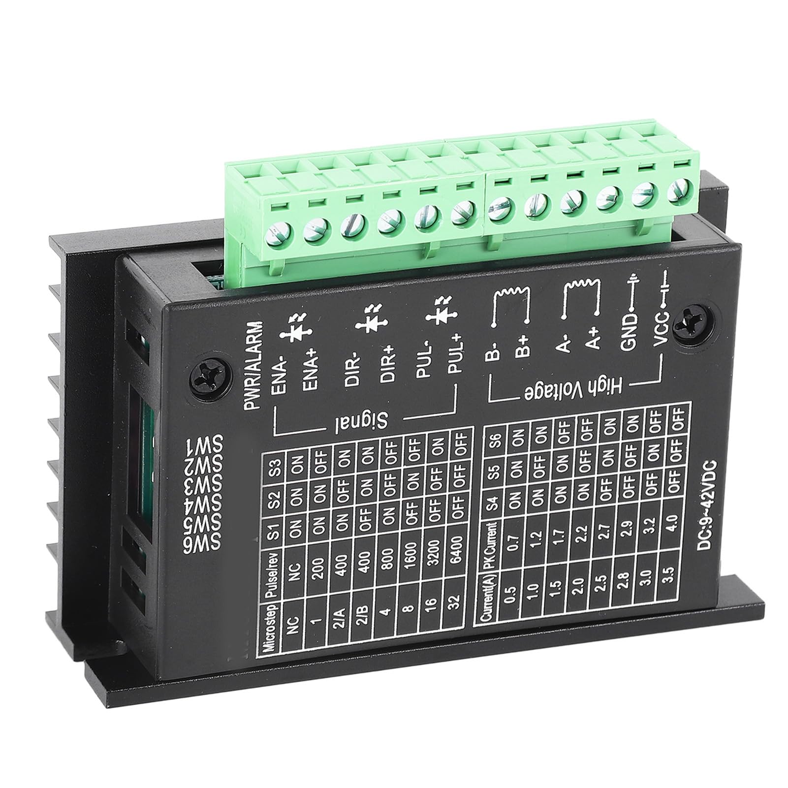 Digital Stepper Driver TB6600 4.0A DC 9-42V 42 57 86 Motor Driver, Stepper Motor Driver Controller