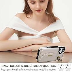 Keallce Case for iPhone 16 Wallet Case, Flip
