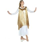 Danzcue Womens Celebration of Spirit Dance Drapey Tunic Tank Pullover