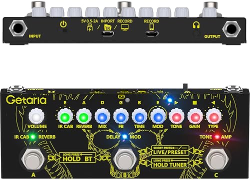 Multi Effects Pedal Guitar Pedals Effects Combined Delay Reverb Chorus ...