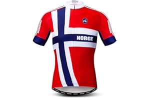 WEIMOSTAR Men's Cycling Jerseys Tops Biking Shirts Short Sleeve Full Zipper Bike Clothing