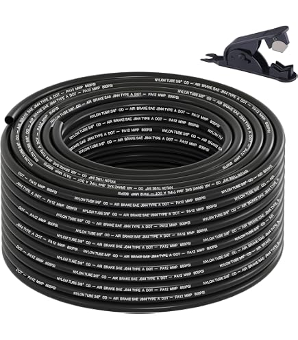 Vixen Air 3/8 OD Nylon Hose For Air Ride Systems – 100 Feet VXA38100