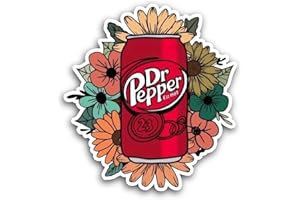 STICKERS N DECALS 2 (Pieces) 3" and 5" Dr P Sticker, Waterproof Vinyl Decals for Many Purpose Like Cars, Trucks, Laptops, Phones, Windows and More